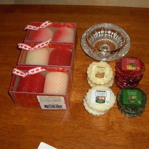 Fragrance Candles, and Crystal Holder